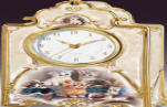 The Bradford Exchange Purr-Fect Moments Cat Art Decorative Mantel Clock