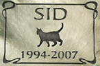 Pet Memorial- Cat