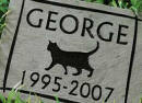 Personalized Cat Slate Memorial