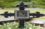 Cat Memorial Cross - Black Memory Cross